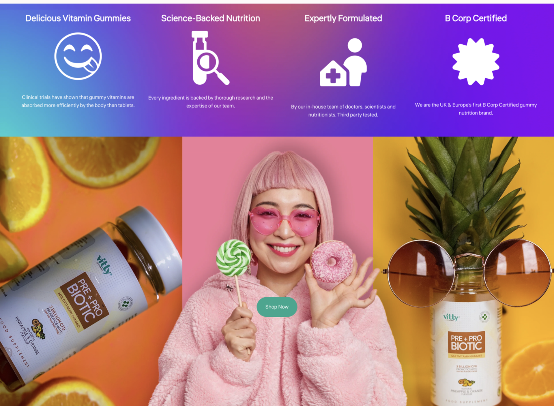 Vitly Features & Campaign